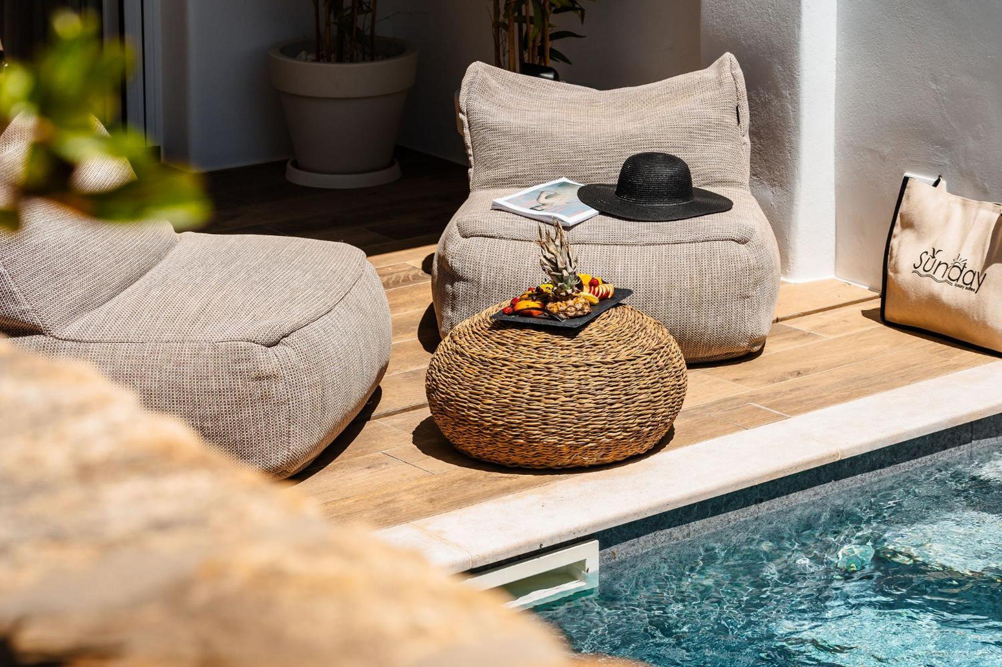 Sunday Luxury Suites Agia Anna (Naxos) Exterior foto